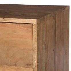 Ars manufacti Sideboard Woodson II - Akazie massiv / Metall - Akazie Hellbraun -Wohnzimmermöbel boutique en ligne 1000339802 220311 045 DETAILS P000000001000339802