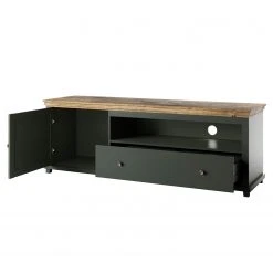Ridgevalley TV-Lowboard Emmanuela - Dunkelgrün -Wohnzimmermöbel boutique en ligne 1000339985 220317 030 DETAILS P000000001000339985