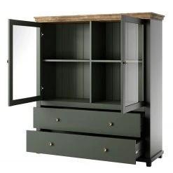 Ridgevalley Highboard Emmanuela - Dunkelgrün 8 Ridgevalley Highboard Emmanuela - Dunkelgrün -Wohnzimmermöbel boutique en ligne 1000339987 220317 030 DETAILS P000000001000339987