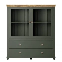 Ridgevalley Highboard Emmanuela - Dunkelgrün 9 Ridgevalley Highboard Emmanuela - Dunkelgrün -Wohnzimmermöbel boutique en ligne 1000339987 220317 040 DETAILS P000000001000339987