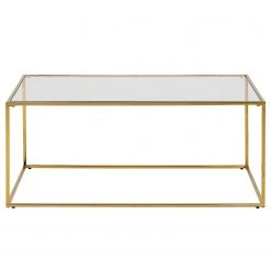 Loftscape Couchtisch Penly - Glas / Metall - Gold -Wohnzimmermöbel boutique en ligne 1000340380 220318 030 DETAILS P000000001000340380