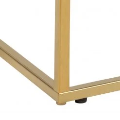 Loftscape Couchtisch Penly - Glas / Metall - Gold -Wohnzimmermöbel boutique en ligne 1000340380 220318 050 DETAILS P000000001000340380