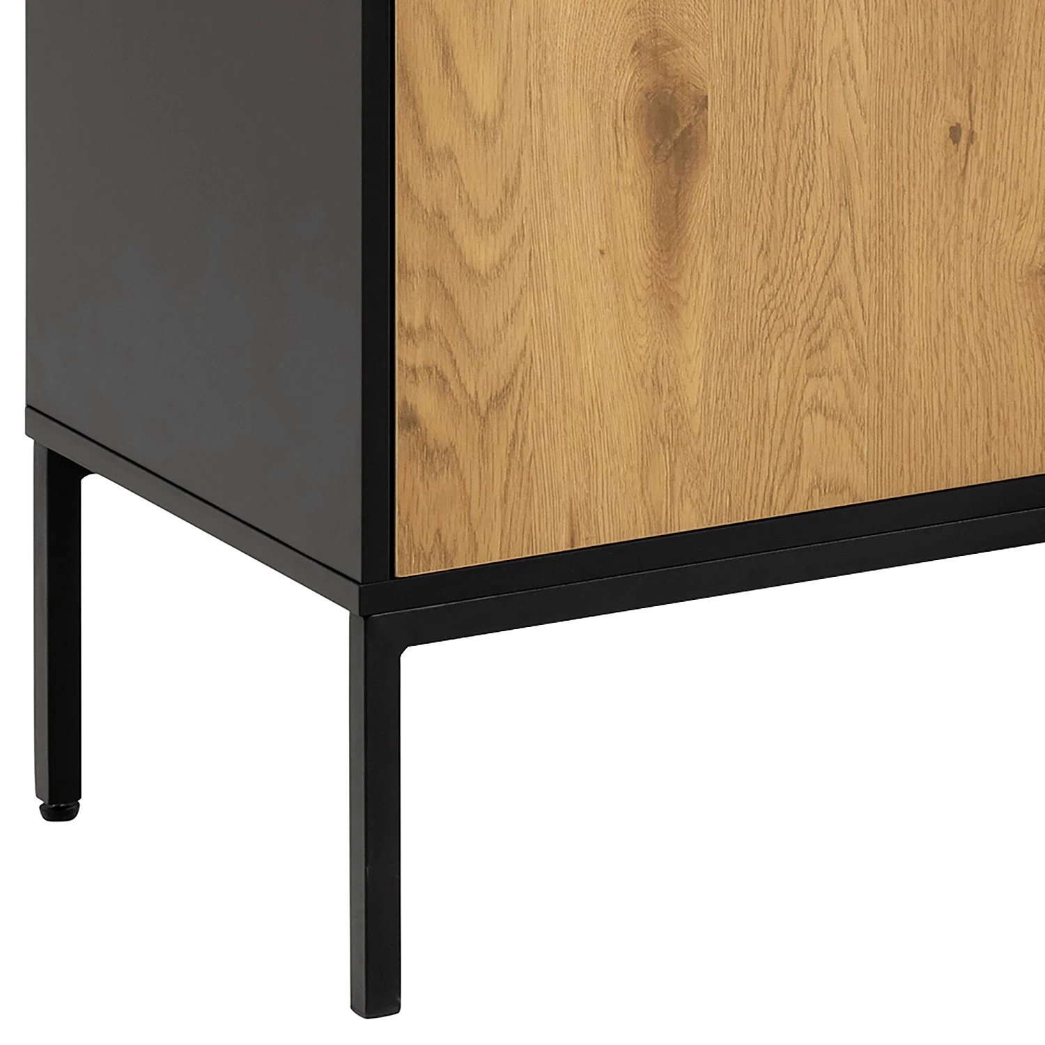 Red Living Sideboard Coogee III - Eiche Dekor / Schwarz 7 Red Living Sideboard Coogee III - Eiche Dekor / Schwarz – Bild 7