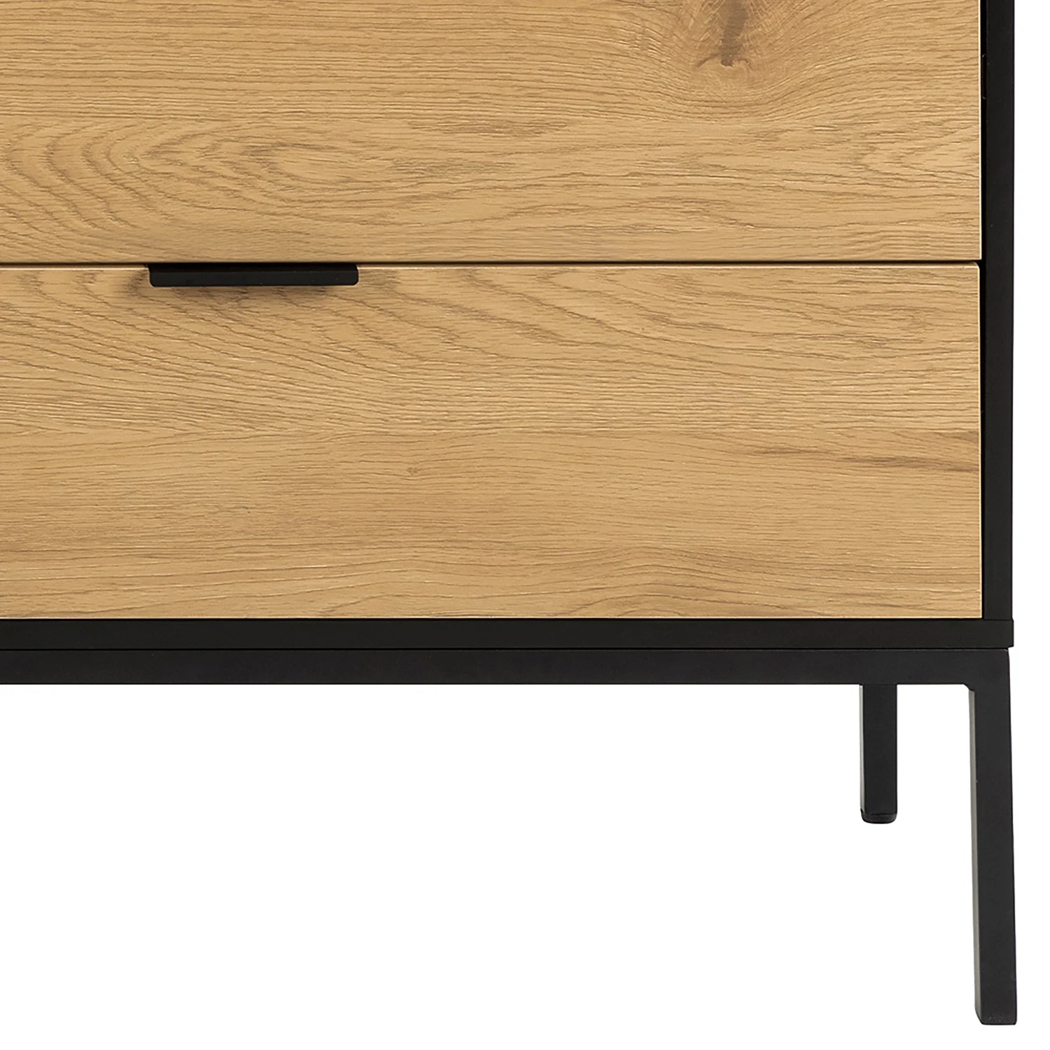 Red Living Sideboard Coogee III - Eiche Dekor / Schwarz 9 Red Living Sideboard Coogee III - Eiche Dekor / Schwarz – Bild 9