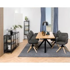 Red Living Sideboard Coogee IV - Glas / Metall - Schwarz -Wohnzimmermöbel boutique en ligne 1000340385 220318 021 MOOD DETAILS P000000001000340385 mood