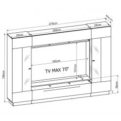 Fredriks TV-Wand Bylas (4-teilig) - Hochglanz Schwarz 15 Fredriks TV-Wand Bylas (4-teilig) - Hochglanz Schwarz -Wohnzimmermöbel boutique en ligne 1000340457 220608 500 SKETCH DETAILS P000000001000340457 sketch