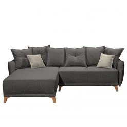 Norrwood Ecksofa Rutherford I - Webstoff Denga / Microfaser Laci: Graphit / Silber - Longchair beidseitig montierbar -Wohnzimmermöbel boutique en ligne 1000340480 220513 060 DETAILS P000000001000340480