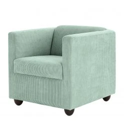 Looks by Wolfgang Joop Sessel Looks I - Microfaser Era: Türkis - Kugel