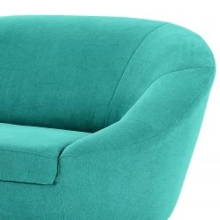 Looks by Wolfgang Joop Sofa Glenrock I (2-Sitzer) - Microfaser Savi: Türkis -Wohnzimmermöbel boutique en ligne 1000340515 220512 040 DETAILS P000000001000340515