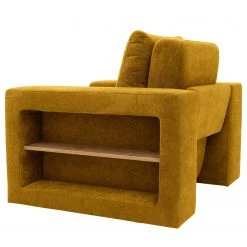 Sessel Looks V-2 - Microfaser Marta: Senfgelb -Wohnzimmermöbel boutique en ligne 1000340585 220520 080 DETAILS P000000001000340585