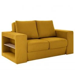 Looks by Wolfgang Joop Sofa Looks V-2 (2-Sitzer) - Microfaser Marta: Senfgelb - Breite: 172 cm -Wohnzimmermöbel boutique en ligne 1000340598 220512 100 DETAILS P000000001000340598