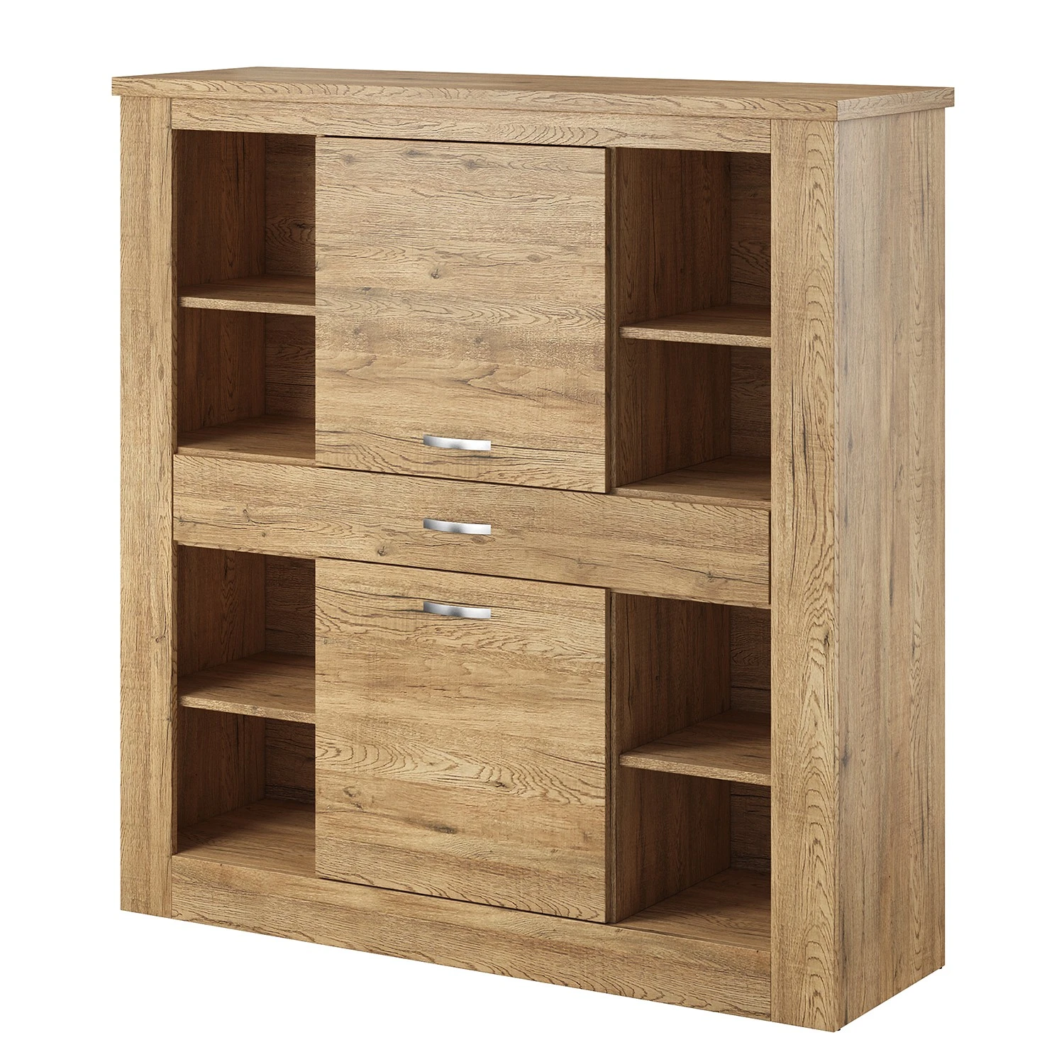 Loftscape Highboard Kilcar - Eiche Dekor 1 Loftscape Highboard Kilcar - Eiche Dekor