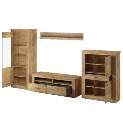 Loftscape Wohnwand Kilcar (4-teilig) - Eiche Dekor -Wohnzimmermöbel boutique en ligne 1000341637 220323 032 DETAILS P000000001000341637