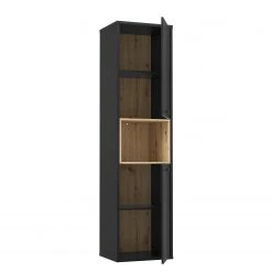 Loftscape Wohnwand Mazzo (4-teilig) - Schwarz / Eiche Artisan Dekor 24 Loftscape Wohnwand Mazzo (4-teilig) - Schwarz / Eiche Artisan Dekor -Wohnzimmermöbel boutique en ligne 1000341908 220331 045 DETAILS P000000001000341908