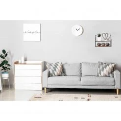 Loftscape Wandregal Cuddalore - Metall - Schwarz / Eiche Dekor -Wohnzimmermöbel boutique en ligne 1000341912 220323 022 MOOD DETAILS P000000001000341912 mood