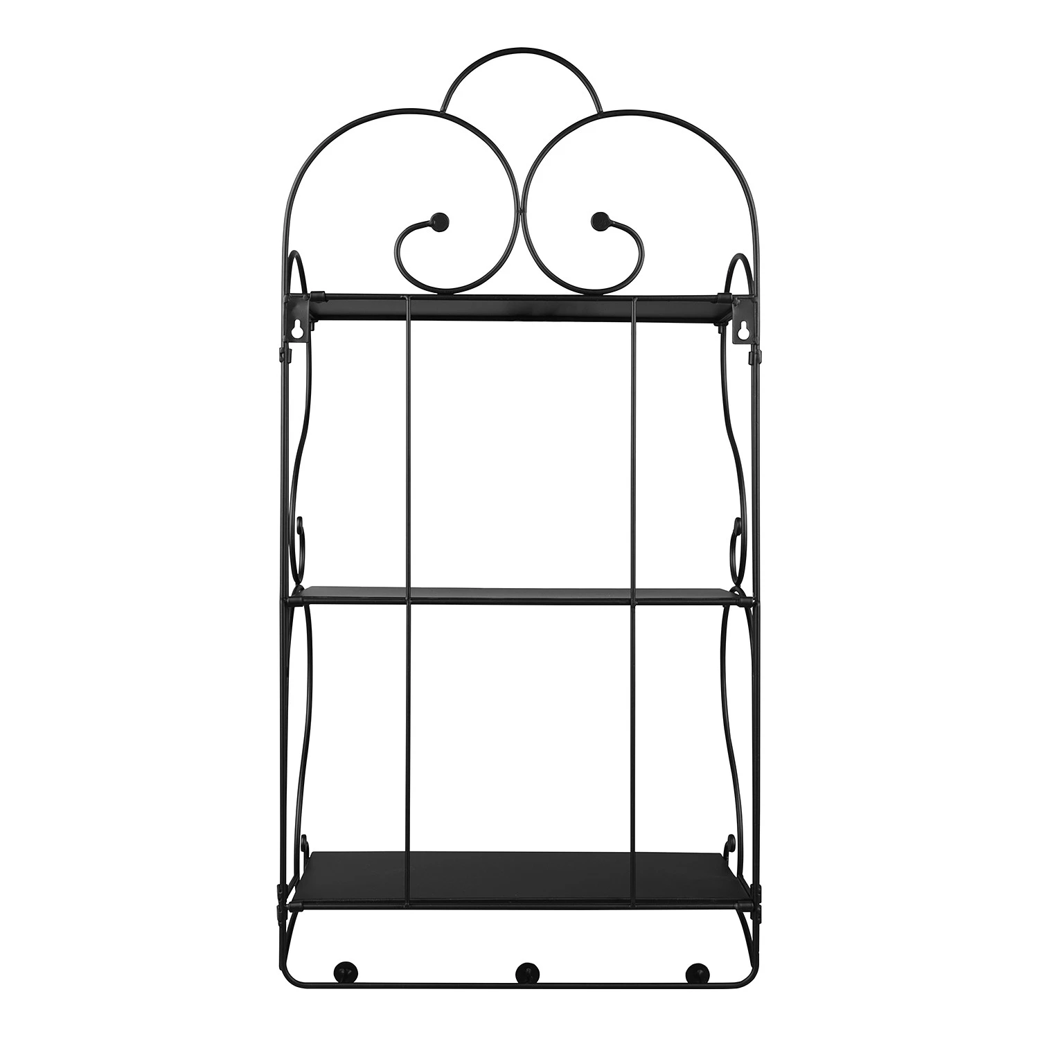 Loftscape Wandregal Konstanze - Metall - Schwarz 9 Loftscape Wandregal Konstanze - Metall - Schwarz – Bild 9