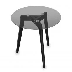 Loftscape Beistelltisch Great Bend - Metall / Glas - Schwarz -Wohnzimmermöbel boutique en ligne 1000341937 220323 030 DETAILS P000000001000341937