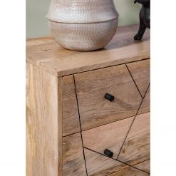 Naturoo Kommode Pic - Mango massiv -Wohnzimmermöbel boutique en ligne 1000341961 220331 061 DETAILS P000000001000341961