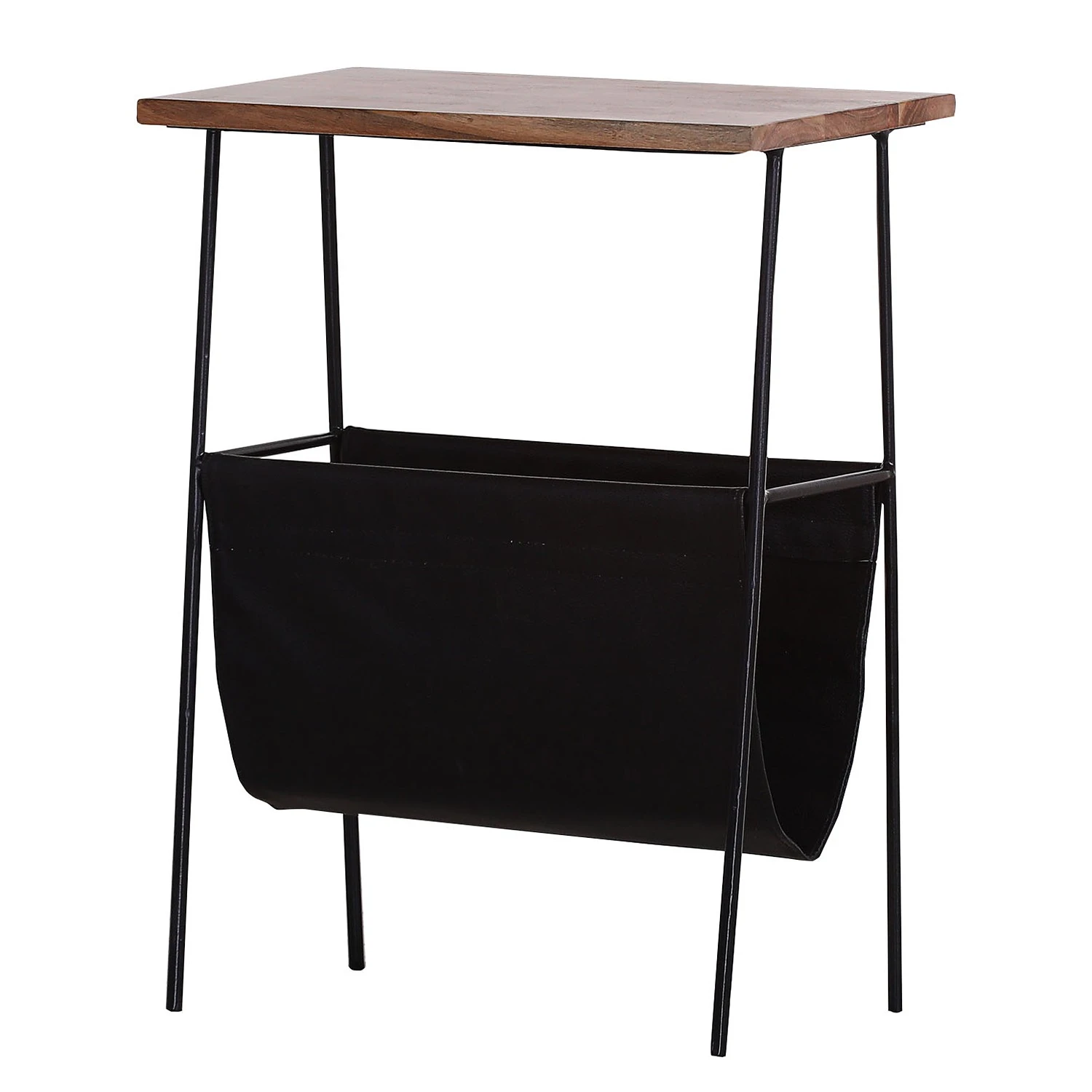 Red Living Beistelltisch Ugo IV - Mango massiv / Metall - Mango / Schwarz 1 Red Living Beistelltisch Ugo IV - Mango massiv / Metall - Mango / Schwarz