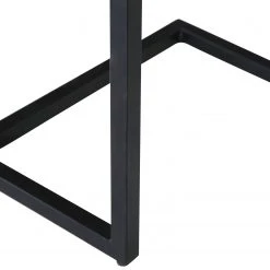 Red Living Beistelltisch Ugo II - Mango massiv / Metall - Mango / Schwarz -Wohnzimmermöbel boutique en ligne 1000341967 220331 045 DETAILS P000000001000341967