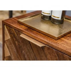 Red Living Sideboard Nook - Mango massiv / Metall - Mango / Gold -Wohnzimmermöbel boutique en ligne 1000341969 220517 033 DETAILS P000000001000341969