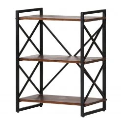 Red Living Regal Ugo II - Mango massiv / Metall - Mango / Schwarz