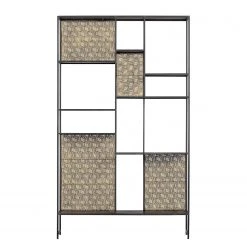 Red Living Regal Quito - Metall - Antik Messing / Schwarz -Wohnzimmermöbel boutique en ligne 1000342095 220401 030 DETAILS P000000001000342095