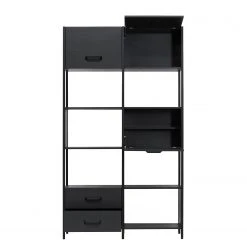 Red Living Regal Sarhua - Kiefer massiv / Metall - Kiefer Schwarz / Schwarz 9 Red Living Regal Sarhua - Kiefer massiv / Metall - Kiefer Schwarz / Schwarz -Wohnzimmermöbel boutique en ligne 1000342107 220407 030 DETAILS P000000001000342107