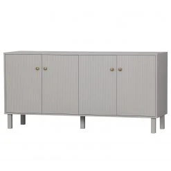Ridgevalley Sideboard Rimas - Pinie massiv - Hellgrau