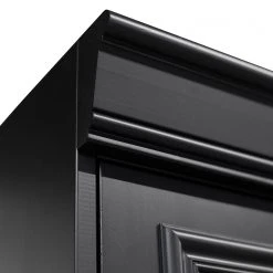 Red Living Vitrinenschrank Shady - Kiefer massiv - Schwarz 13 Red Living Vitrinenschrank Shady - Kiefer massiv - Schwarz -Wohnzimmermöbel boutique en ligne 1000342119 220401 050 DETAILS P000000001000342119