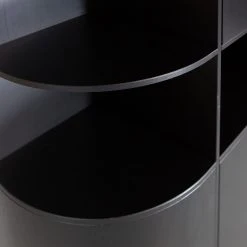 Loftscape Schrank Rozzano II - Kiefer massiv - Kiefer Schwarz -Wohnzimmermöbel boutique en ligne 1000342128 220401 070 DETAILS P000000001000342128