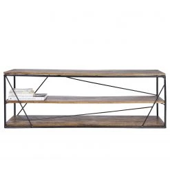 Tom Tailor TV-Lowboard Piketon - Mango massiv / Aluminium - Mango / Schwarz 9 Tom Tailor TV-Lowboard Piketon - Mango massiv / Aluminium - Mango / Schwarz -Wohnzimmermöbel boutique en ligne 1000342396 220408 030 DETAILS P000000001000342396