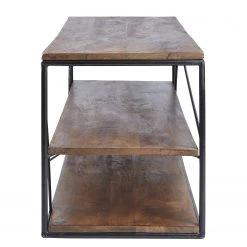 Tom Tailor TV-Lowboard Piketon - Mango massiv / Aluminium - Mango / Schwarz 12 Tom Tailor TV-Lowboard Piketon - Mango massiv / Aluminium - Mango / Schwarz -Wohnzimmermöbel boutique en ligne 1000342396 220411 040 DETAILS P000000001000342396