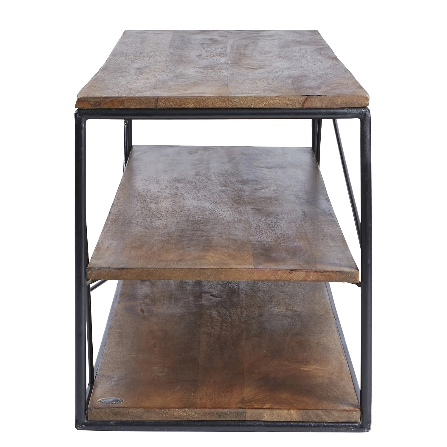 Tom Tailor TV-Lowboard Piketon - Mango massiv / Aluminium - Mango / Schwarz 6 Tom Tailor TV-Lowboard Piketon - Mango massiv / Aluminium - Mango / Schwarz – Bild 6