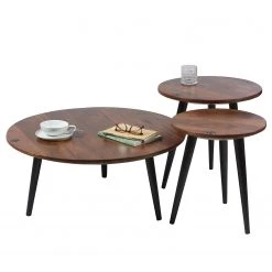 Tom Tailor Beistelltisch Saipina I - Mango massiv / Aluminium - Mango / Schwarz -Wohnzimmermöbel boutique en ligne 1000342404 220325 050 DETAILS P000000001000342404