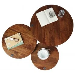 Tom Tailor Beistelltisch Saipina I - Mango massiv / Aluminium - Mango / Schwarz -Wohnzimmermöbel boutique en ligne 1000342404 220325 055 DETAILS P000000001000342404