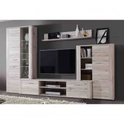 Loftscape Wohnwand Reydon (4-teilig) - Sandeiche Dekor