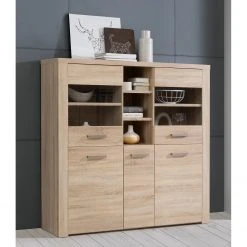 Loftscape Highboard Parksville II - Eiche Sonoma Dekor 12 Loftscape Highboard Parksville II - Eiche Sonoma Dekor -Wohnzimmermöbel boutique en ligne 1000342463 220404 021 MOOD DETAILS P000000001000342463 mood