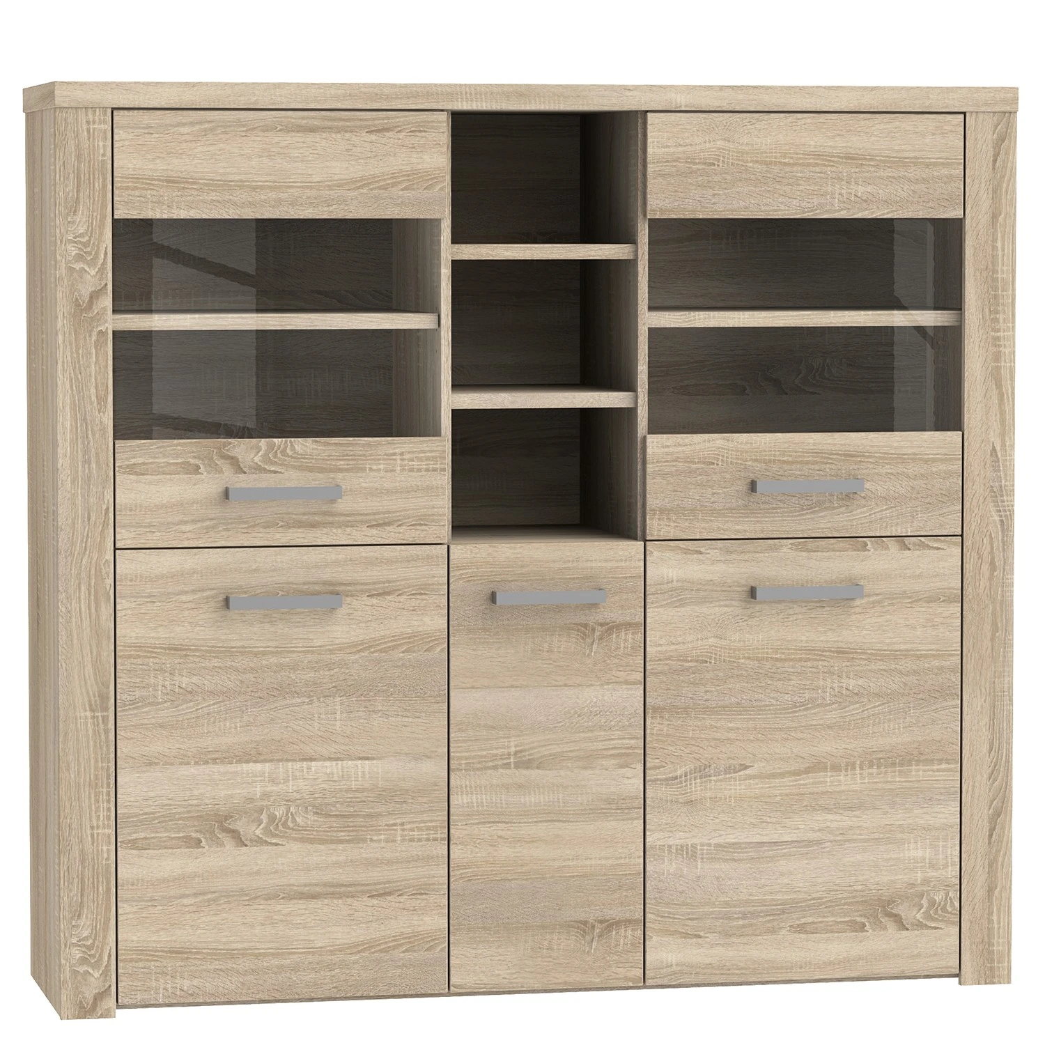 Loftscape Highboard Parksville II - Eiche Sonoma Dekor 5 Loftscape Highboard Parksville II - Eiche Sonoma Dekor – Bild 5