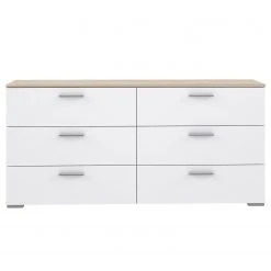 Loftscape Sideboard Perryton - Weiß / Eiche Sonoma Dekor -Wohnzimmermöbel boutique en ligne 1000342469 220404 030 DETAILS P000000001000342469