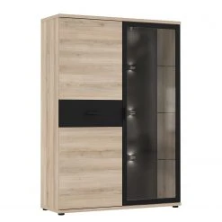 Loftscape Highboard Piemont - Inkl. Beleuchtung - Eiche Dekor