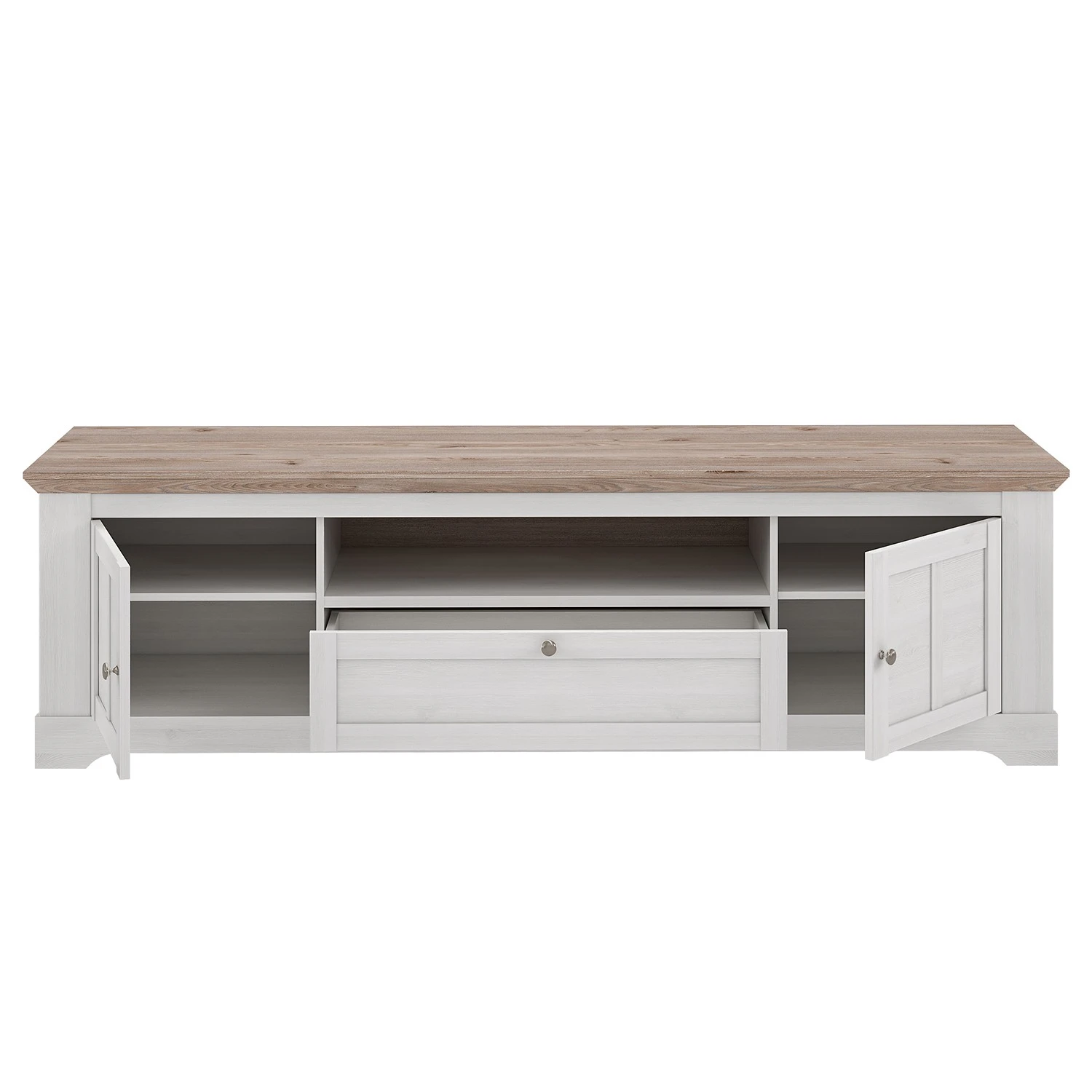 Ridgevalley TV-Lowboard Sandvik I - Eiche Weiß Dekor / Eiche Nelson Dekor 4 Ridgevalley TV-Lowboard Sandvik I - Eiche Weiß Dekor / Eiche Nelson Dekor – Bild 4