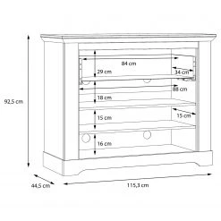 Ridgevalley Kommode Sandvik - Eiche Weiß Dekor / Eiche Nelson Dekor 11 Ridgevalley Kommode Sandvik - Eiche Weiß Dekor / Eiche Nelson Dekor -Wohnzimmermöbel boutique en ligne 1000342501 220331 501 SKETCH DETAILS P000000001000342501 sketch