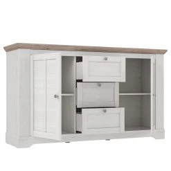 Ridgevalley Sideboard Sandvik I - Eiche Weiß Dekor / Eiche Nelson Dekor -Wohnzimmermöbel boutique en ligne 1000342505 220331 040 DETAILS P000000001000342505