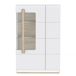 Loftscape Highboard Toscana II - Inkl. Beleuchtung - Eiche Sonoma Dekor -Wohnzimmermöbel boutique en ligne 1000342511 220331 030 DETAILS P000000001000342511