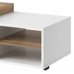 Loftscape Couchtisch Shipley - Hochglanz Weiß / Eiche Dekor -Wohnzimmermöbel boutique en ligne 1000342830 220412 070 DETAILS P000000001000342830