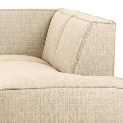 Studio Copenhagen Ecksofa Pernu II - Flachgewebe Costa: Schneeweiß - Ottomane davorstehend rechts -Wohnzimmermöbel boutique en ligne 1000342978 220405 090 DETAILS P000000001000342978