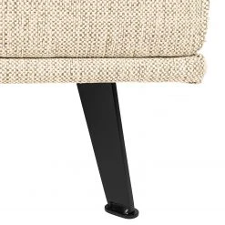 Studio Copenhagen Ecksofa Pernu II - Flachgewebe Costa: Schneeweiß - Ottomane davorstehend rechts -Wohnzimmermöbel boutique en ligne 1000342978 220405 120 DETAILS P000000001000342978