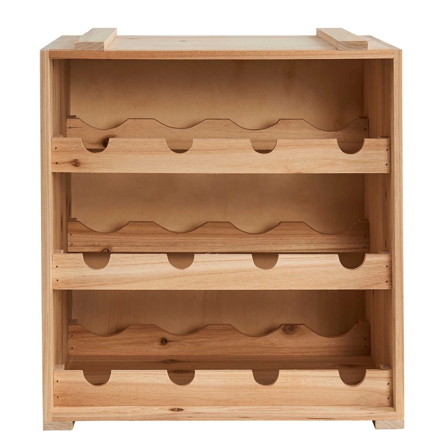 Butlers Weinregal VINOTHEK - Tannenholz - Beige 5 Butlers Weinregal VINOTHEK - Tannenholz - Beige – Bild 5