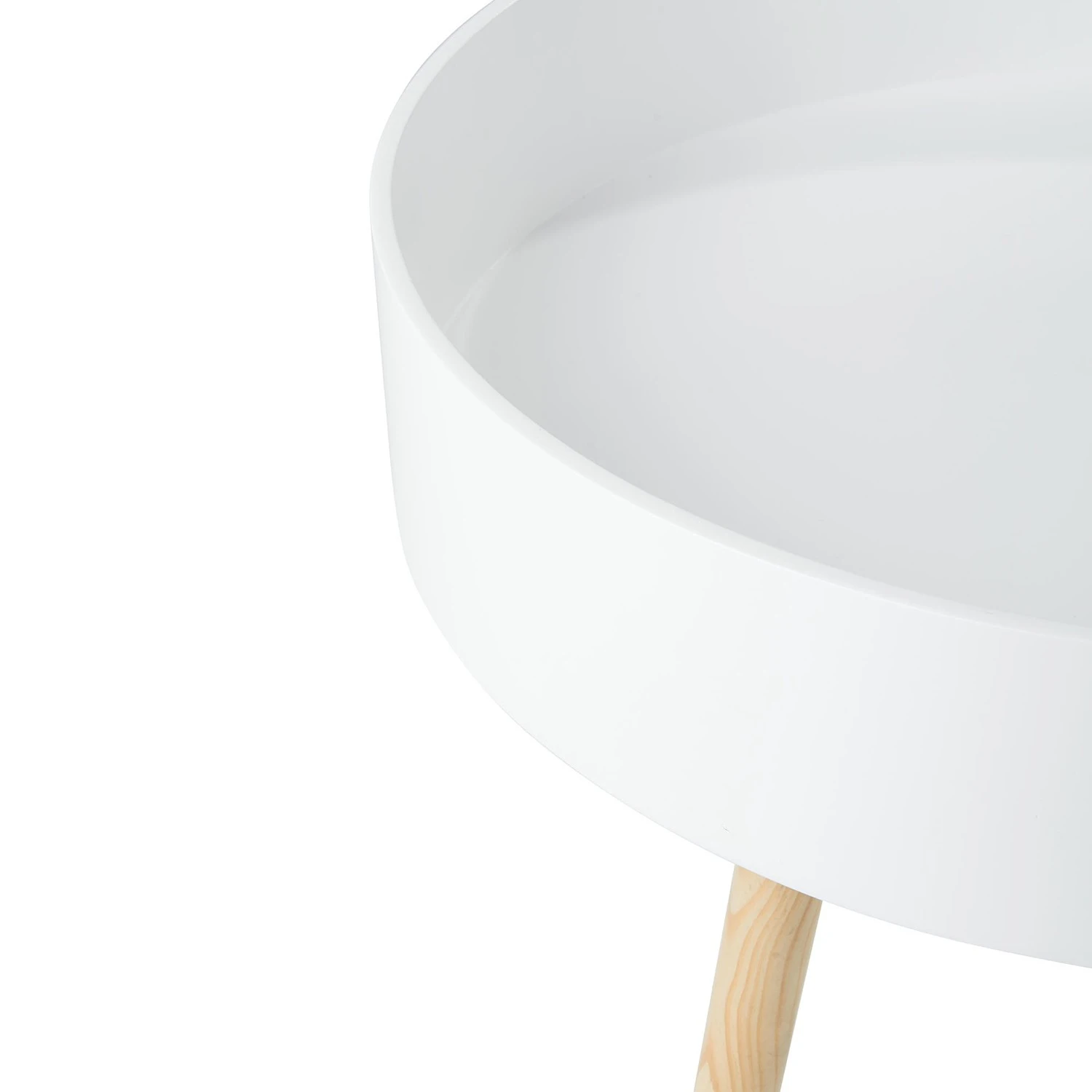 Butlers Beistelltisch COFFEE TIME - Pinienholz - Weiß 6 Butlers Beistelltisch COFFEE TIME - Pinienholz - Weiß – Bild 6